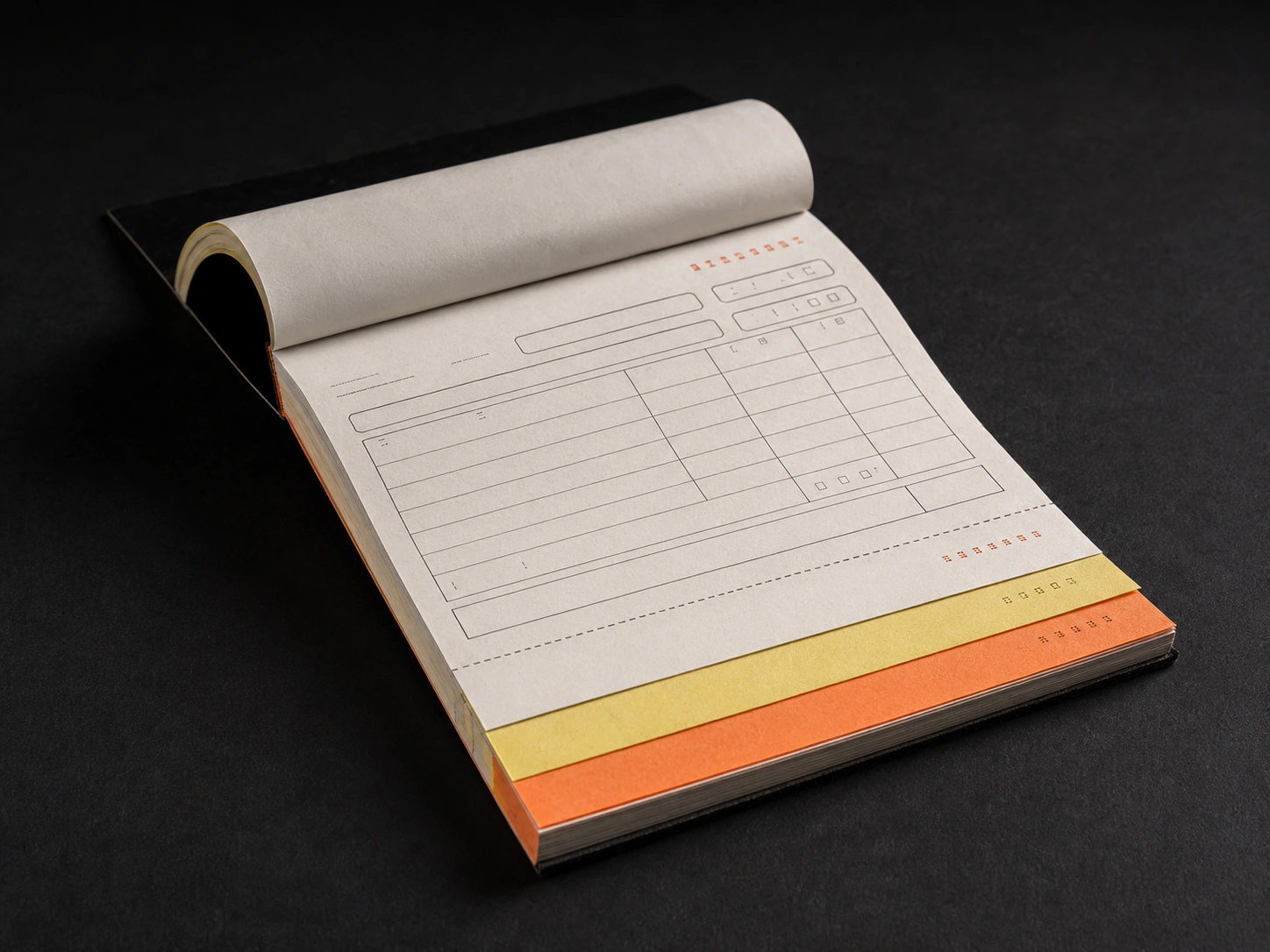 Carbonless gatepasses printed by Printcraft UK